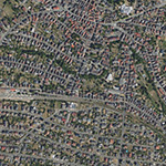 Die Lage von Buseck im Orthofoto