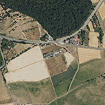 Die Lage von Ludwigsburg im Orthofoto