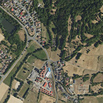 Die Lage von Latzmühle im Orthofoto