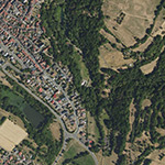 Die Lage von Stadt-Mühle im Orthofoto