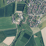 Die Lage von Obere Mühle im Orthofoto