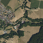 Die Lage von Bingmühle im Orthofoto
