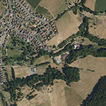 Die Lage von Arzt-Mühle im Orthofoto
