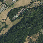 Die Lage von Westwich im Orthofoto