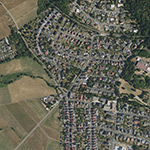 Die Lage von Schiffenberger Mühle im Orthofoto
