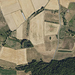 Die Lage von Engelrod im Orthofoto