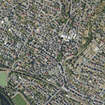 Die Lage von Aßlar, Stadt im Orthofoto