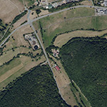 Die Lage von Gellenbachmühle im Orthofoto