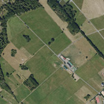 Die Lage von Faulhube im Orthofoto