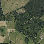 Die Lage von Struthausen im Orthofoto
