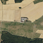 Die Lage von Leiterhof im Orthofoto