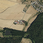 Die Lage von Weiherhof im Orthofoto