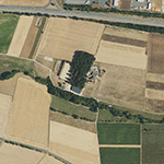 Die Lage von Inselhof im Orthofoto