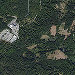Die Lage von Nesselhof im Orthofoto