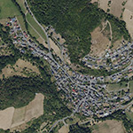 Die Lage von Mühle im Orthofoto