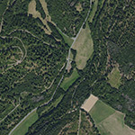 Die Lage von Wallenfelser Mühle im Orthofoto