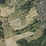 Die Lage von Grube Angelika im Orthofoto