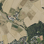 Die Lage von Grube Schlagkatze im Orthofoto