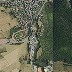 Die Lage von Köhlingersmühle im Orthofoto