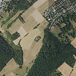 Die Lage von Röderberg im Orthofoto