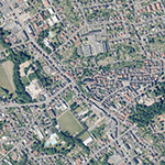 Die Lage von Bad Camberg, Stadt im Orthofoto