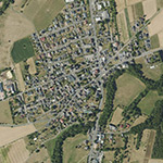 Die Lage von Elbtal im Orthofoto