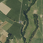 Die Lage von Walberheide im Orthofoto