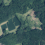 Die Lage von Grube Heinrich im Orthofoto