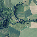 Die Lage von Pletschmühle im Orthofoto