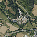 Die Lage von Löhnberger Hütte im Orthofoto