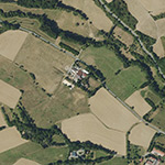 Die Lage von Pfannerhof im Orthofoto