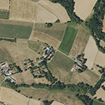 Die Lage von Altehof im Orthofoto