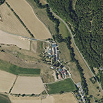 Die Lage von Grebehof im Orthofoto
