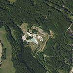 Die Lage von Almerode im Orthofoto