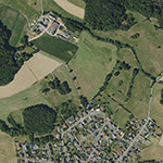 Die Lage von Kahlenberg im Orthofoto