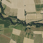 Die Lage von Mittelmühle im Orthofoto