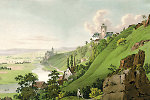 Burg Dehrn, um 1815