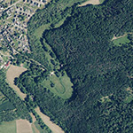 Die Lage von Oberhofermühle im Orthofoto