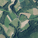 Die Lage von Unterhofermühle im Orthofoto