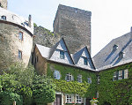Äußerer Hof der Burg Runkel