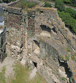 Ehemaliger Palas Burg Runkel