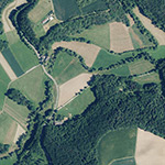 Die Lage von Deler im Orthofoto
