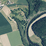 Die Lage von Speich im Orthofoto