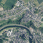 Die Lage von Schadeck, Burg im Orthofoto Die Lage von Schadeck, Burg im Orthofoto