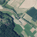 Die Lage von Stollenmühle im Orthofoto
