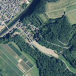Die Lage von Ölmühle im Orthofoto