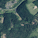 Die Lage von Zechenhaus im Orthofoto