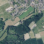 Die Lage von Niedermühle im Orthofoto