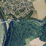 Die Lage von Mühle im Orthofoto