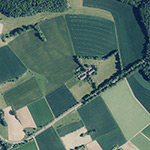 Die Lage von Heidehof im Orthofoto